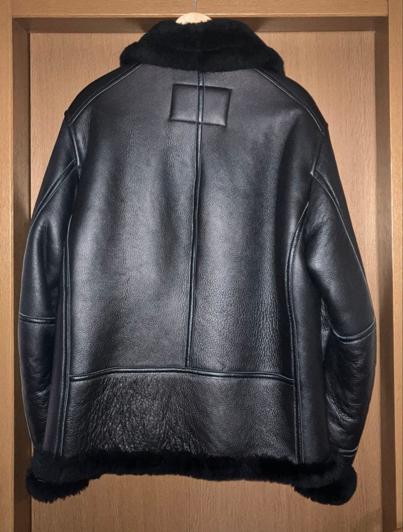 AVIREX B-3 カスタム リアルムートンレザー ジャケット L 美品