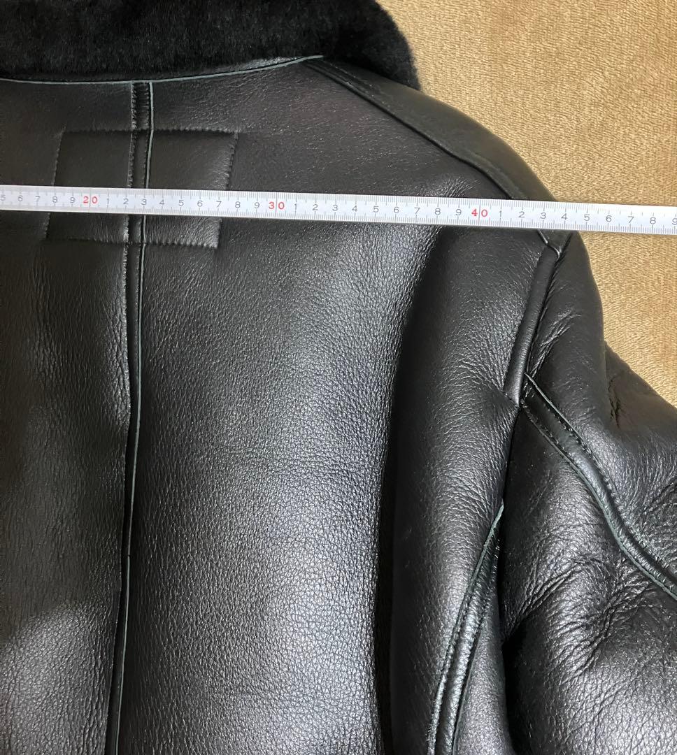 AVIREX B-3 カスタム リアルムートンレザー ジャケット L 美品