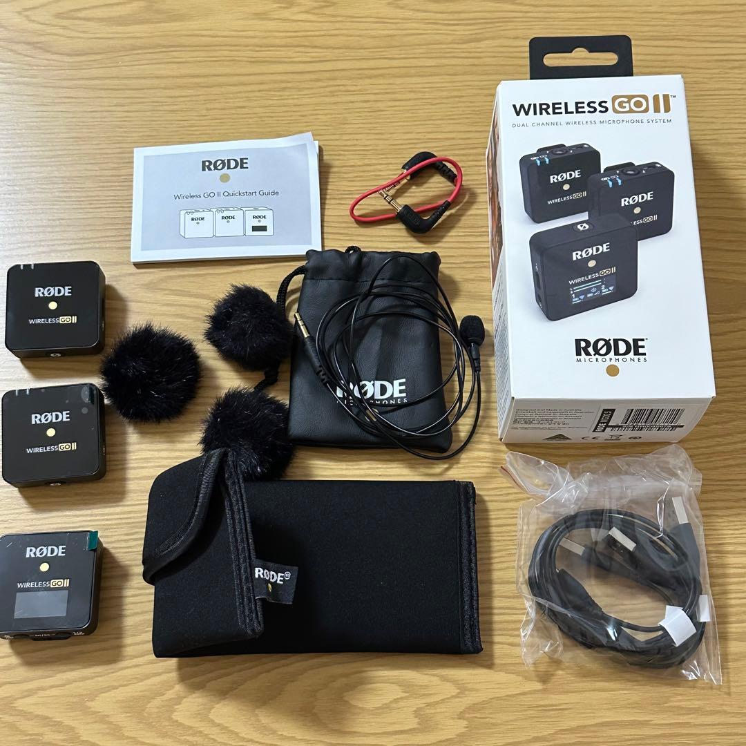 RODE wireless go 2 Microphones ワイヤレスゴーツー