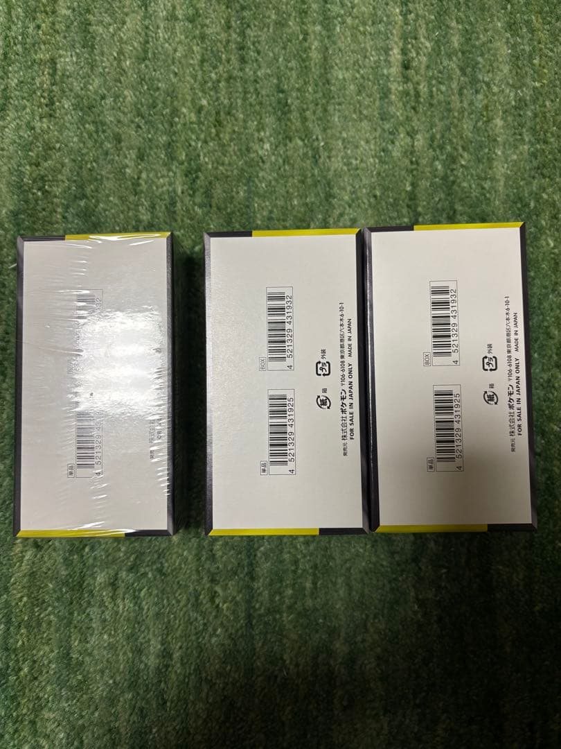 MEGAドリームex 3box シュリあり1box なし ペリペリ付き 2box