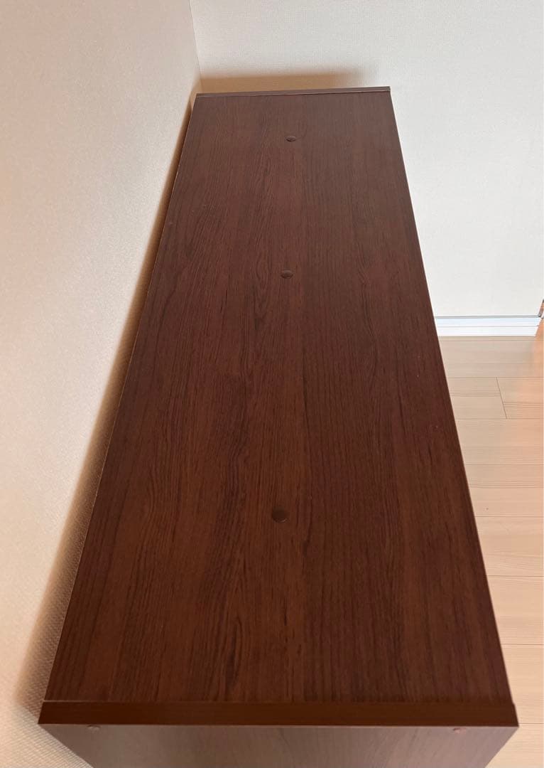 本棚 システムストッカー ディスプレイ フラップキャビネット ダークブラウン