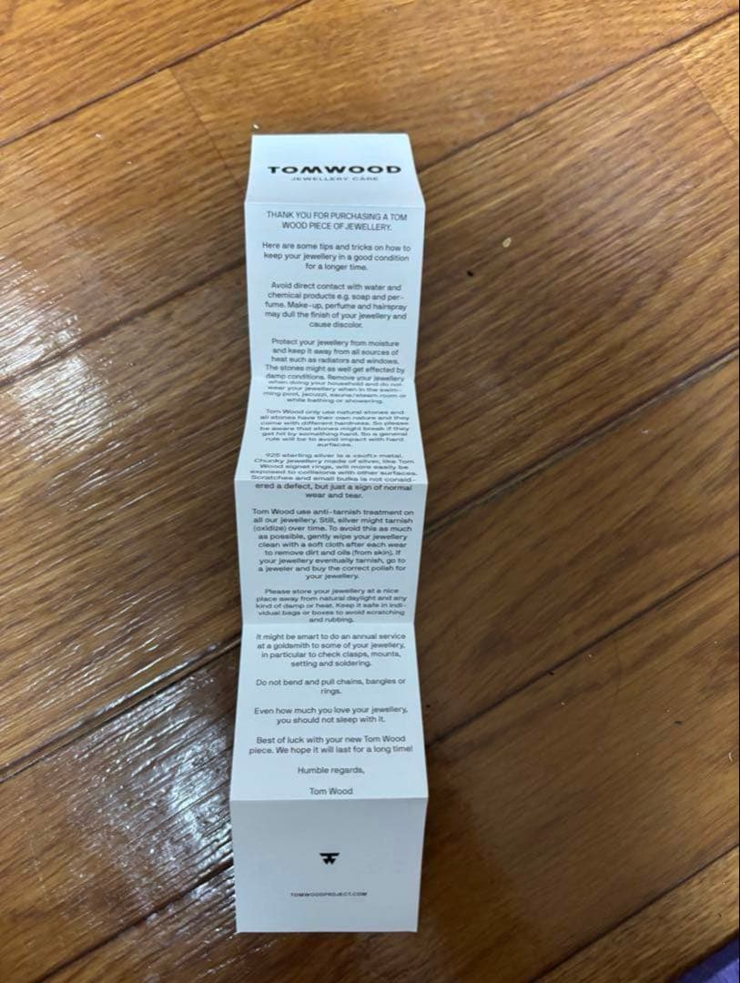 TOMWOOD Classic Hoops Small シルバー