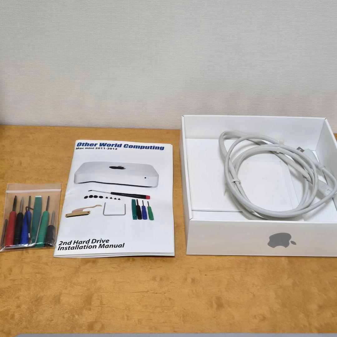 ミニPC Apple Mac Mini 2012 core i7/240G+2T/16GB