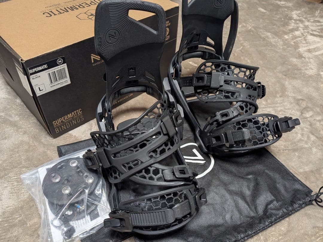 NIDECKER SUPERMATIC 黒 Lサイズ