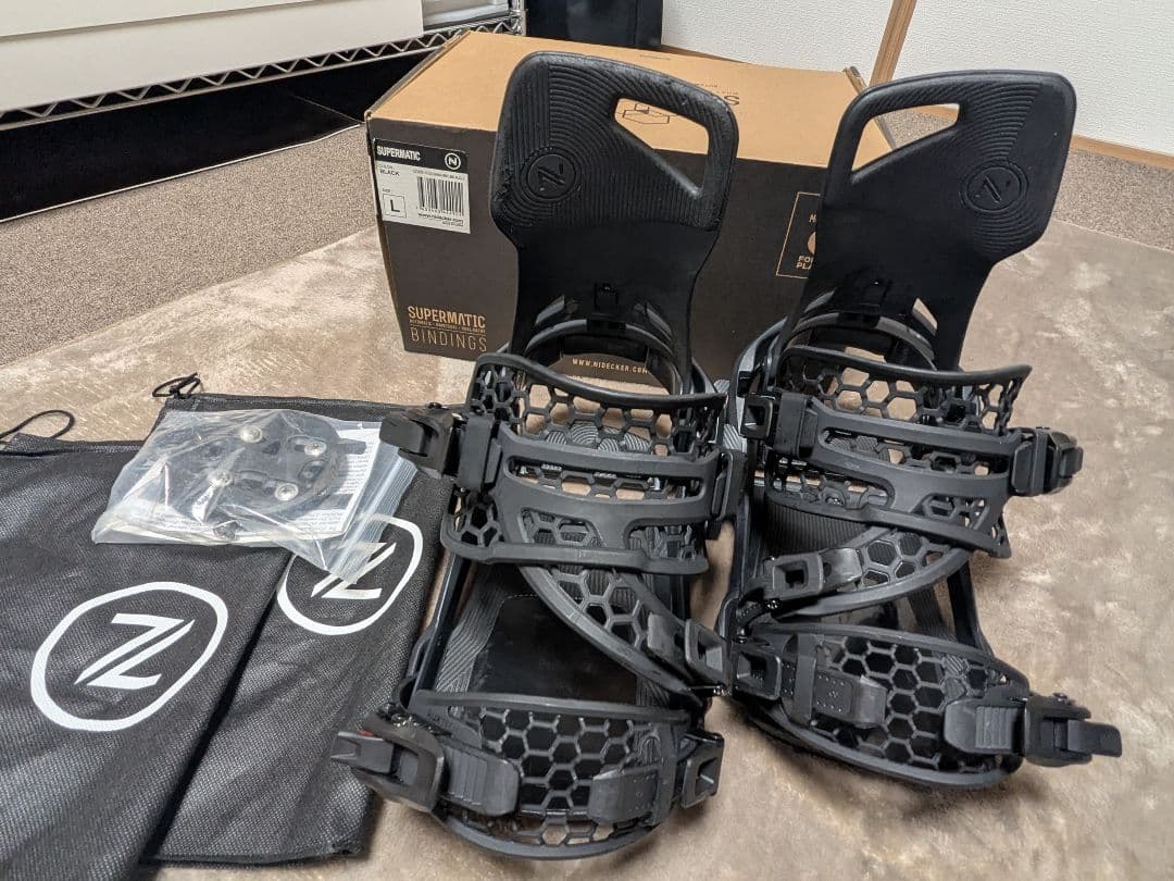 NIDECKER SUPERMATIC 黒 Lサイズ