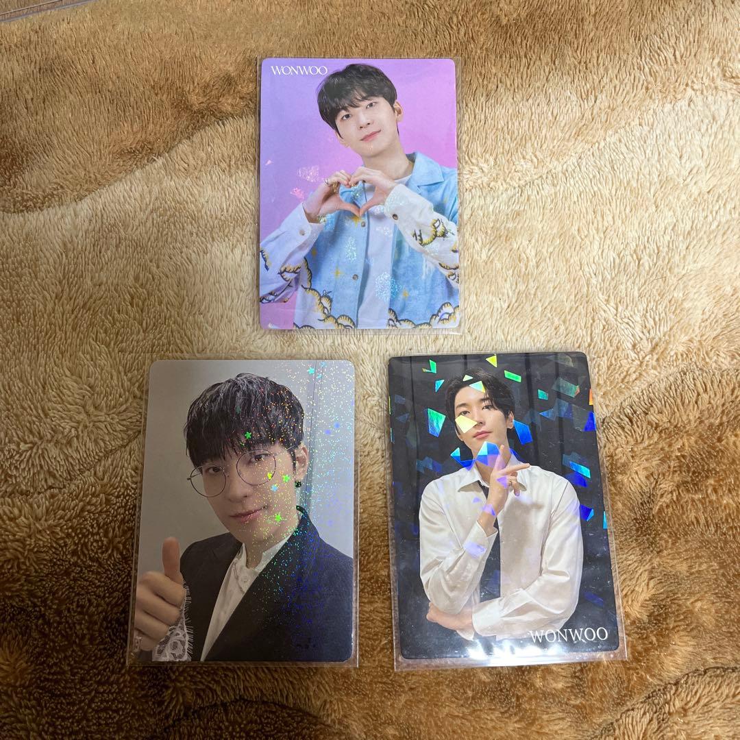 公式品 ウォヌ FC更新 ファンクラブ更新 トレカ セット