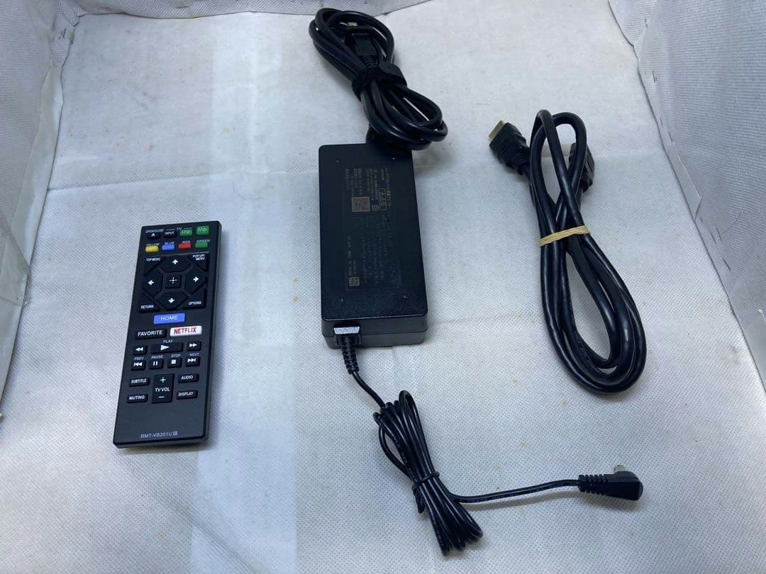 SONY ブルーレイプレーヤー BDP-S1500　2019年製　動作品