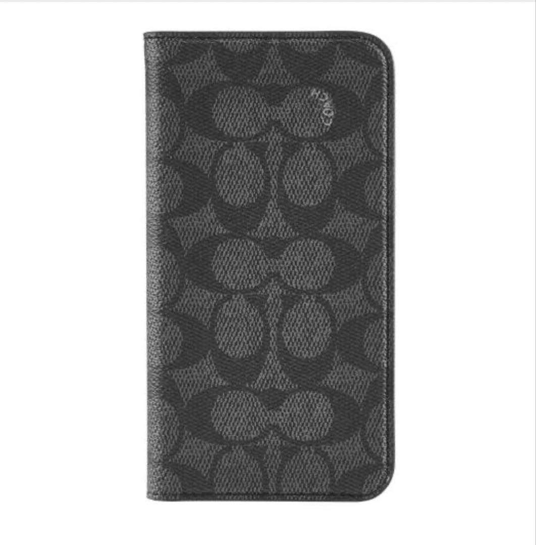 iPhone16Plus コーチ（R）ブックタイプケース