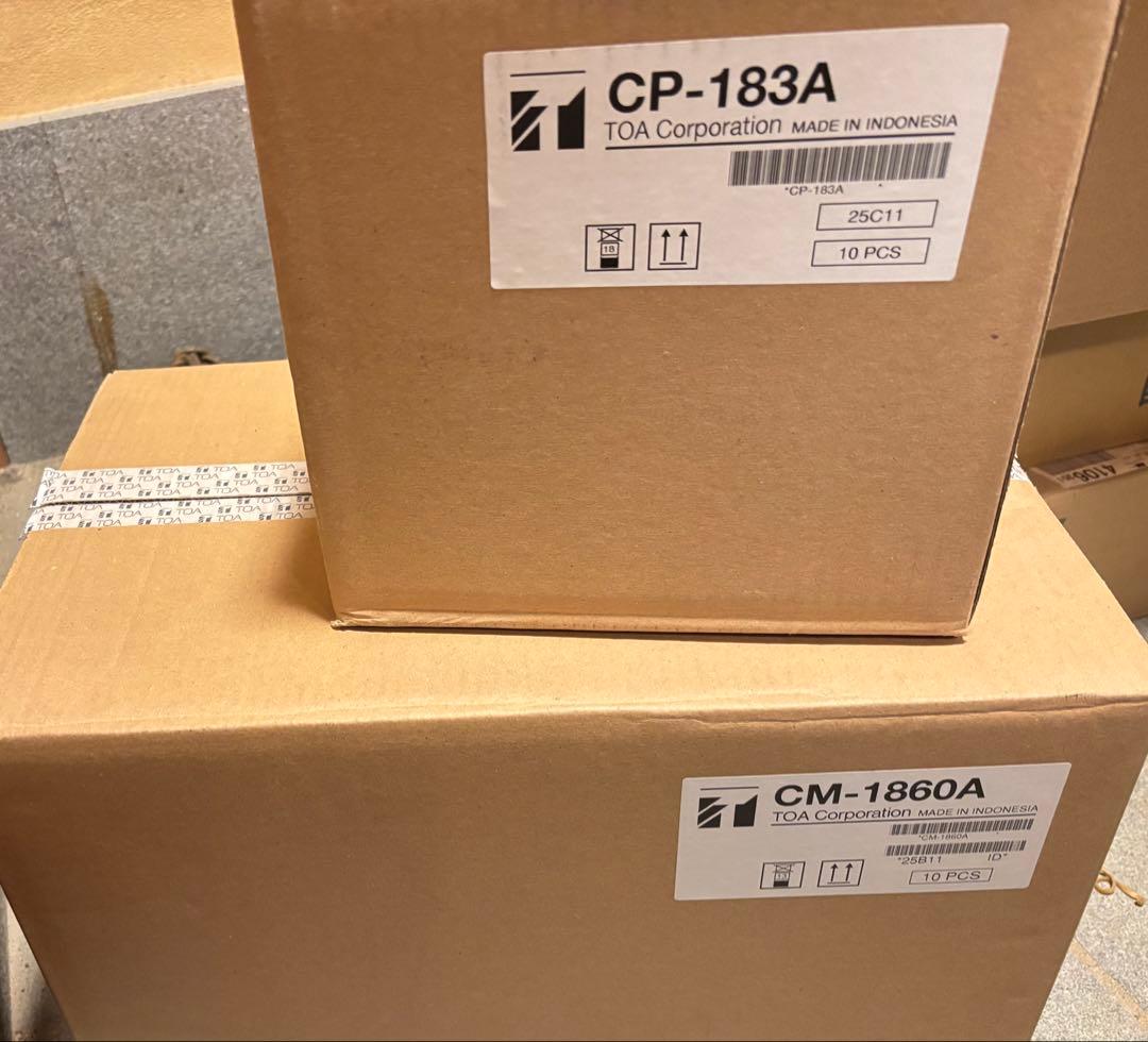 toa CM-1860A CP-183A 天井埋込スピーカー　パネル