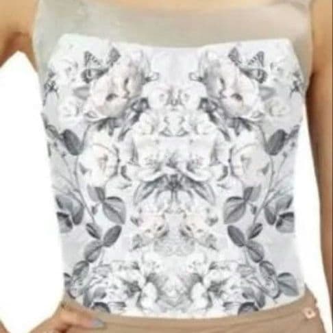 r*a様 unoa ウノア　レオタード　L　新品　PeoMeow ホワイトドリー