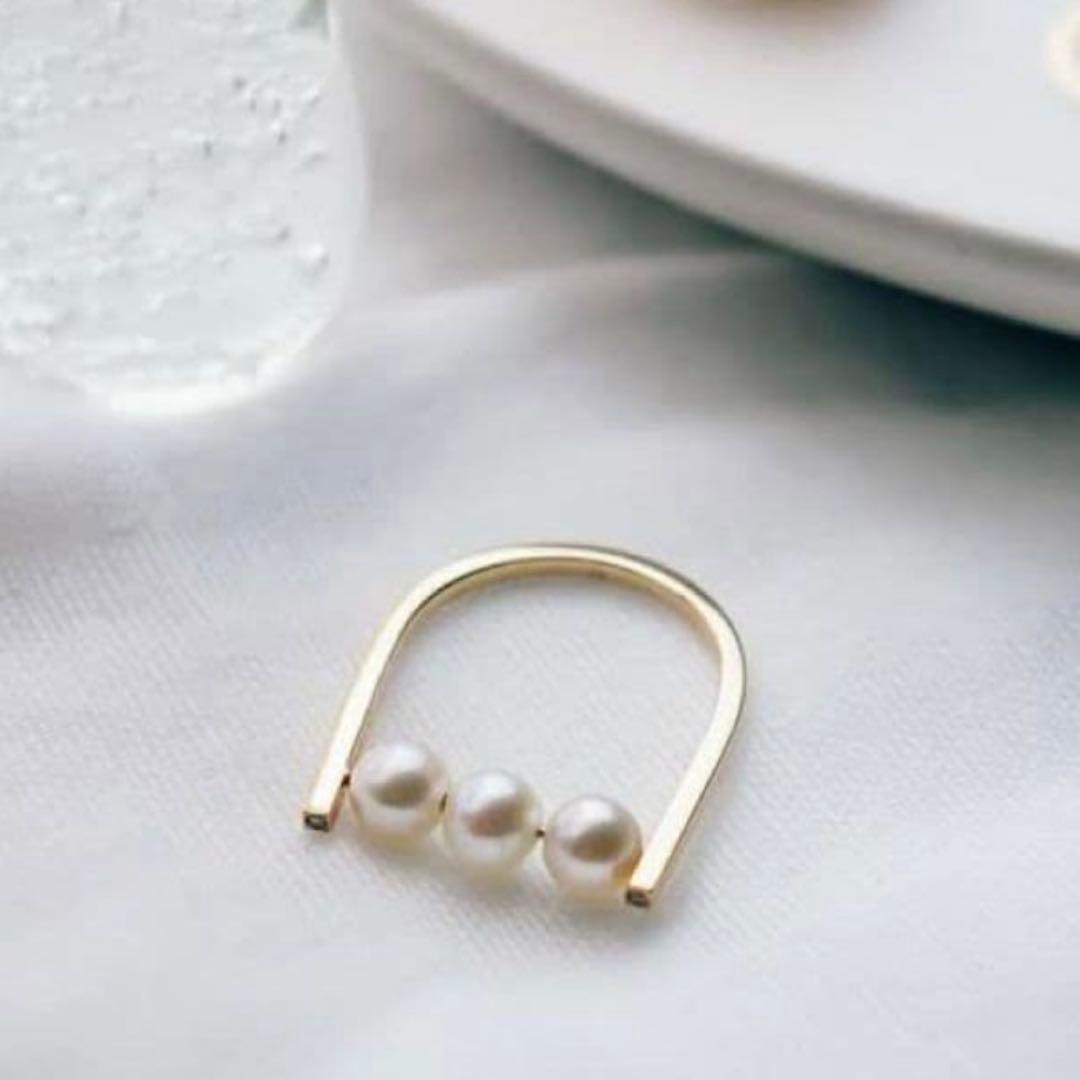 は*き様 Ops. パール　リング　9号　トロワゼ