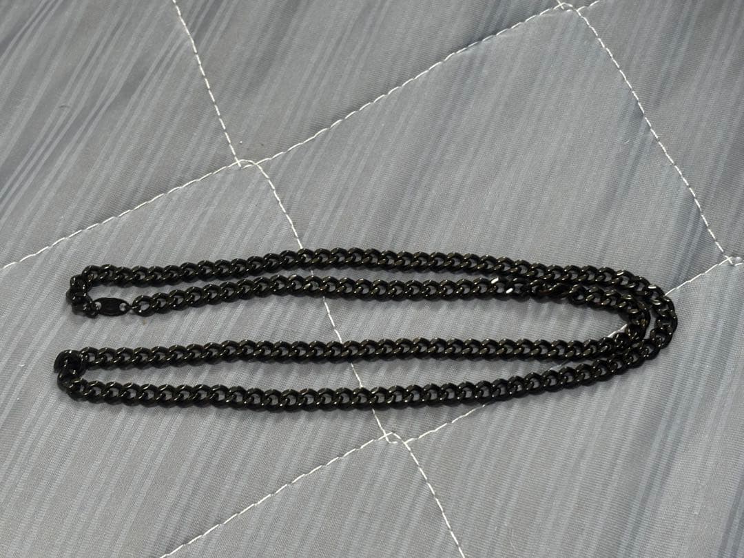 ファイテン 炭化チタンチェーンネックレス　65cm