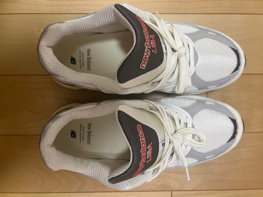 靴 new balance M990 V3 sea salt AL3