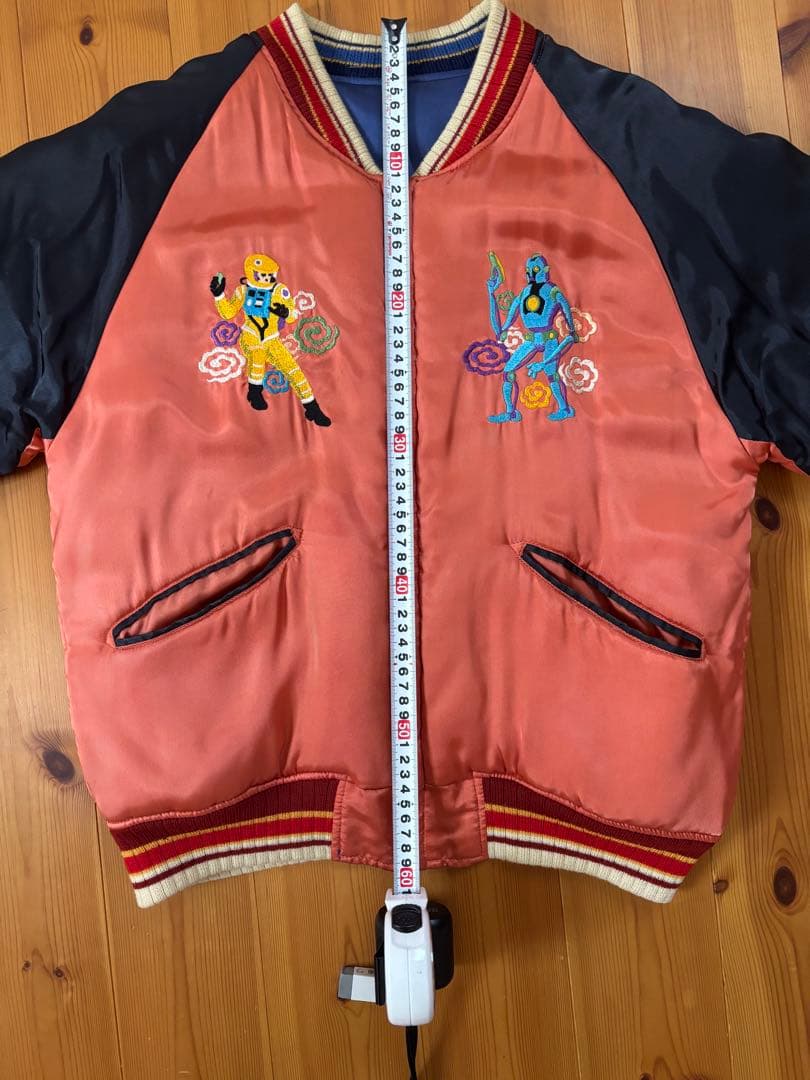 限定 日本製 PHERROW’S フェローズ 10周年 月&地球 スカジャン M