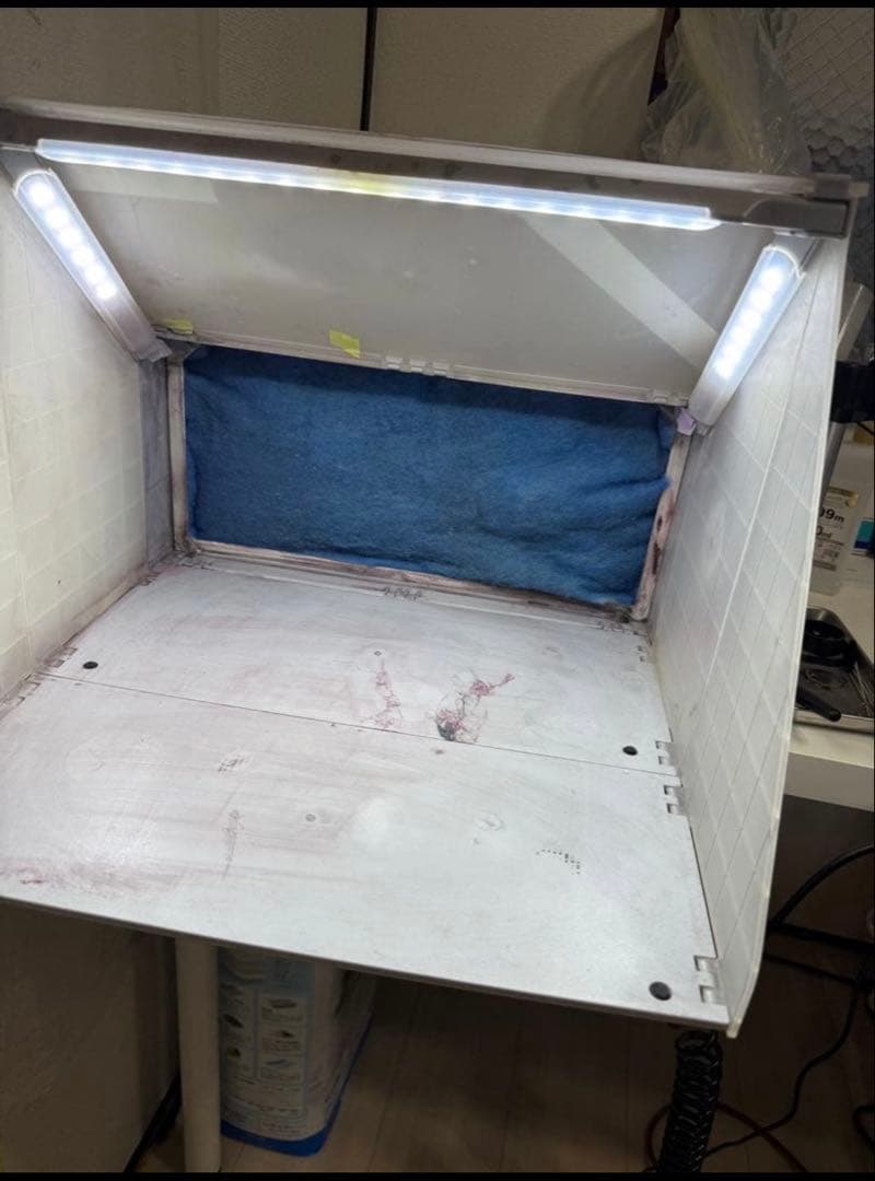 まさ　塗装ブースエアブラシセット