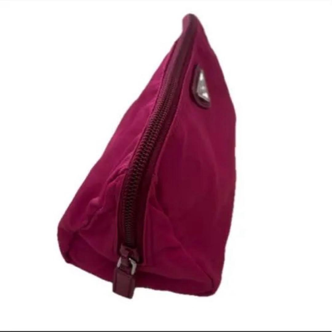 プラダ PRADA ポーチ 1N0693 コスメポーチ ピンク　ダリア