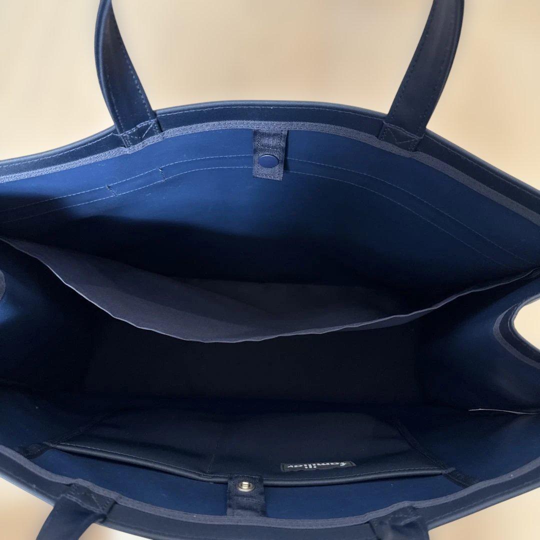 【美品】ファミリア　お受験バッグ　濃紺