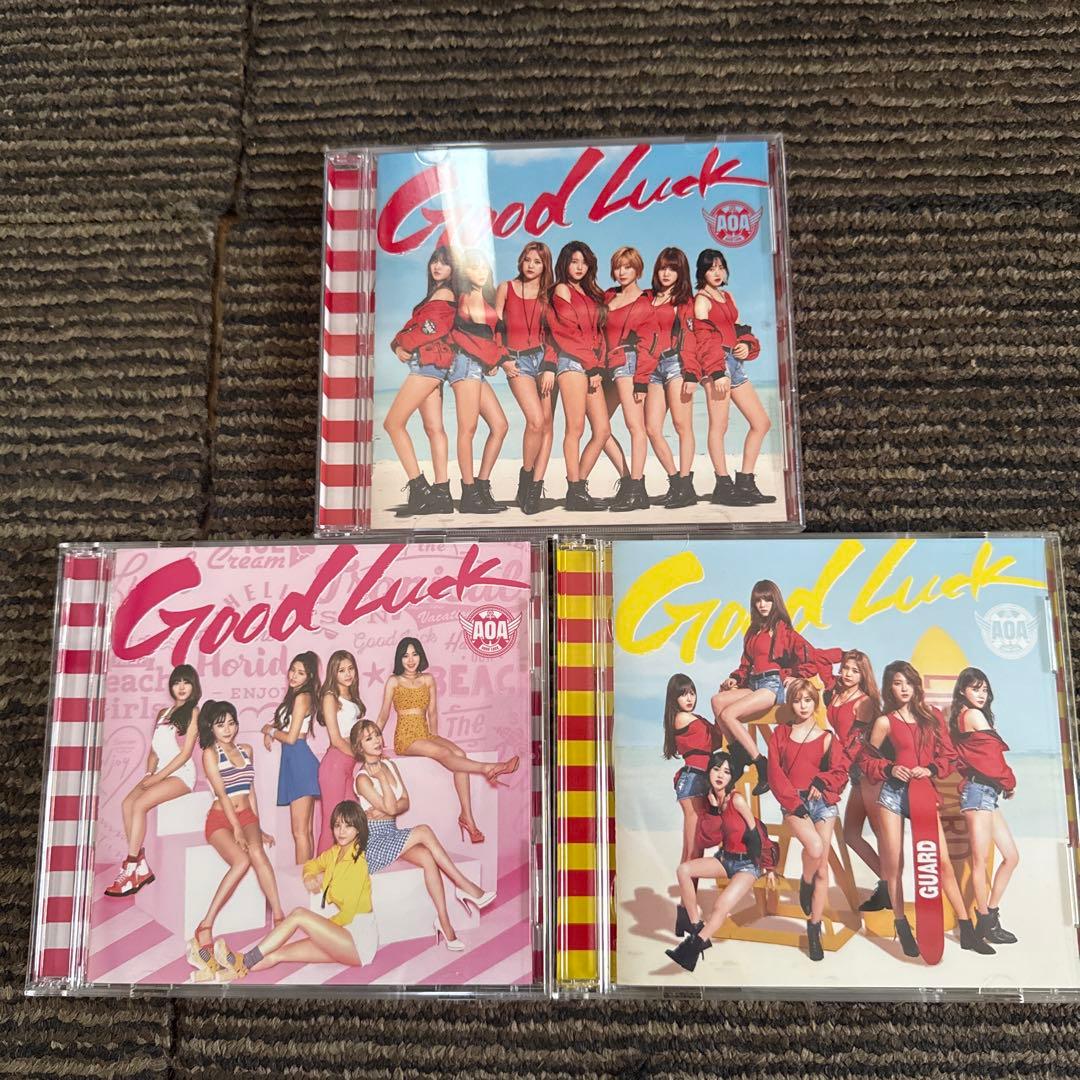 AOA Good Luckセット(CD.DVD&サイン&特典カード)