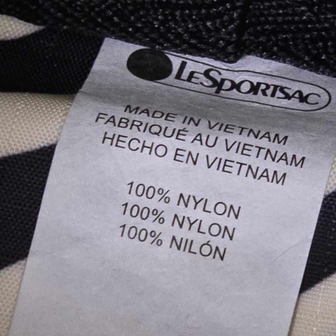 LeSportsac バンブーハンドル キルティング リュック 黒