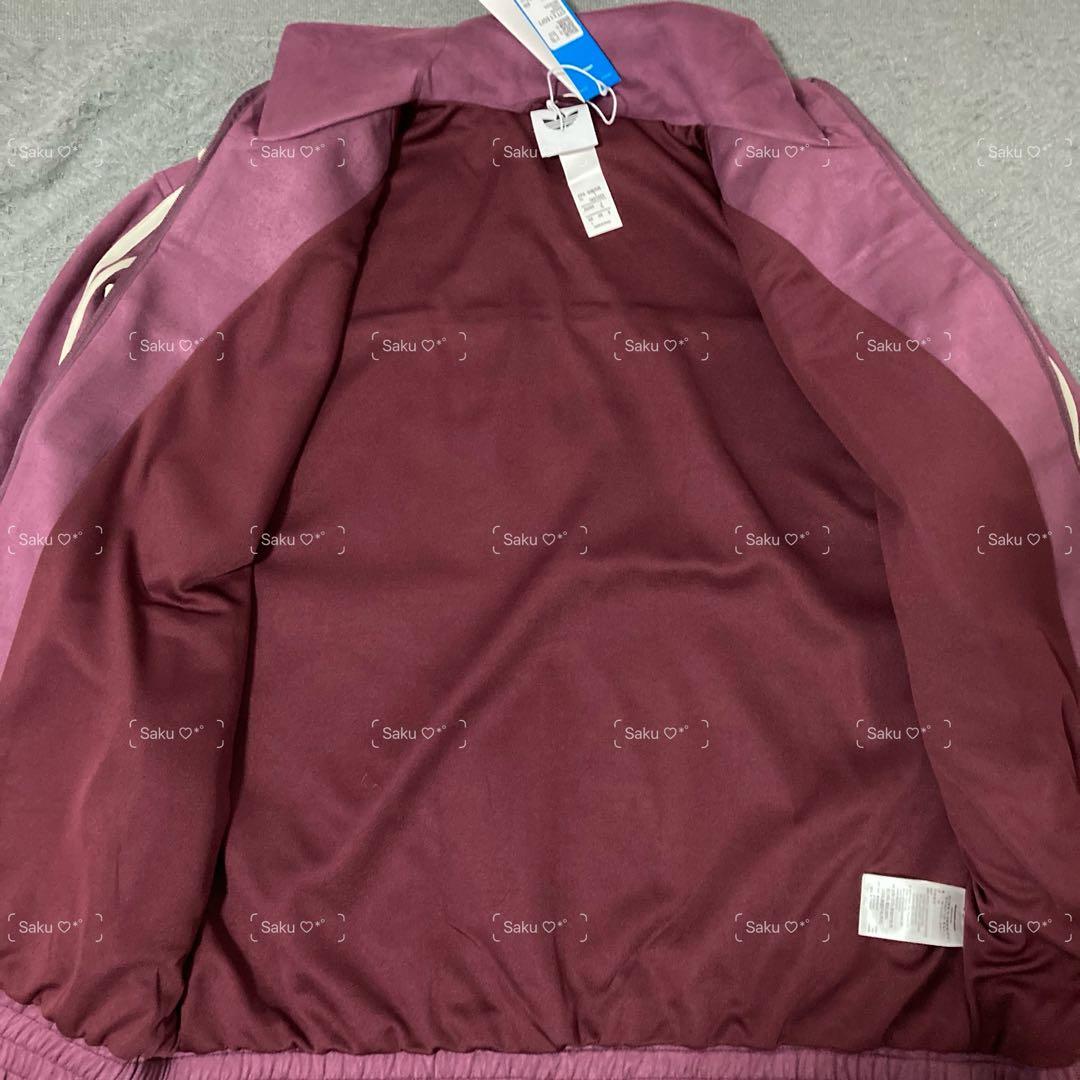 中国限定 アディダス 蛇年トラック パープル ストライプジャケットS