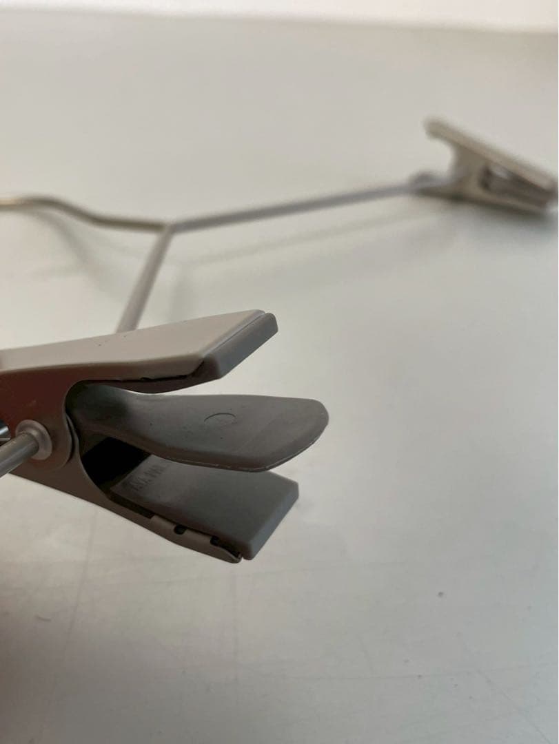 【15本セット】スチール製 パンツハンガー クリップ シルバー 古着屋 まとめ売