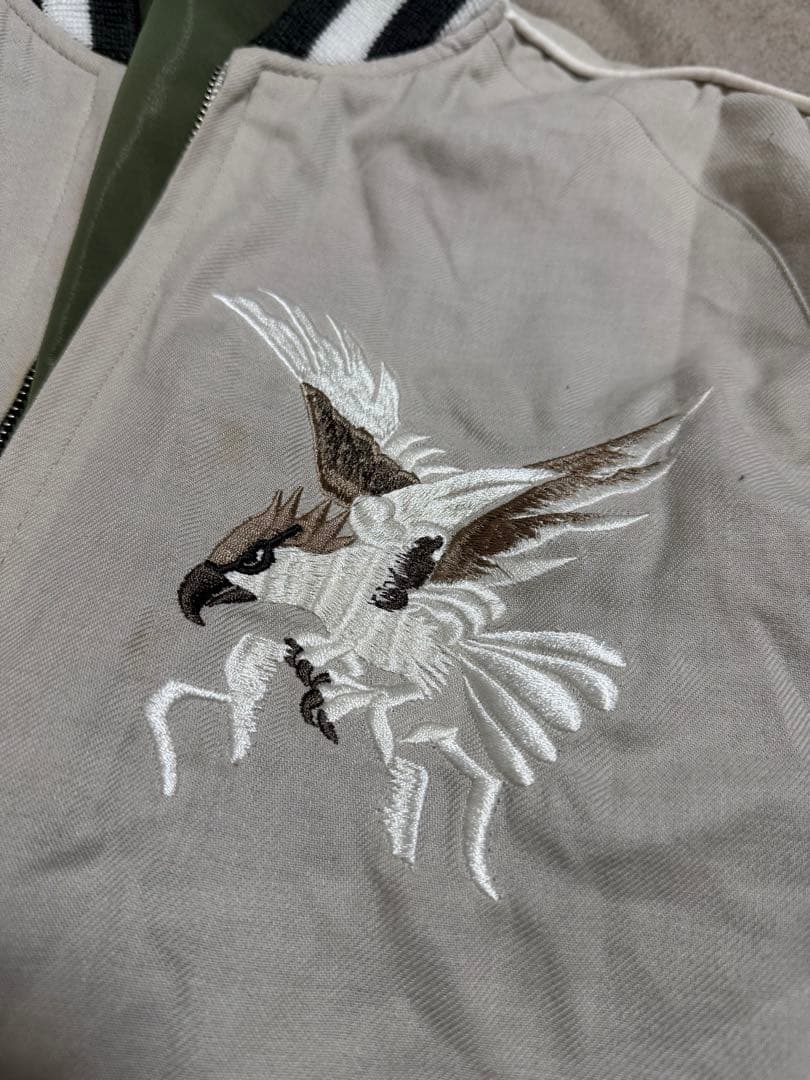 BUFFALO BOBS スカジャン 鷲 富士山 日本スカジャン vintage