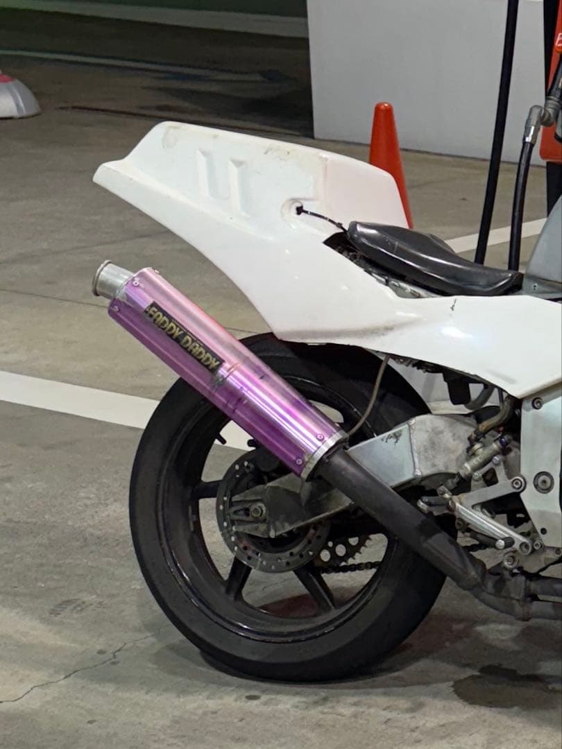 cbr250rr mc22用 ファディダディ芯抜きサイレンサー