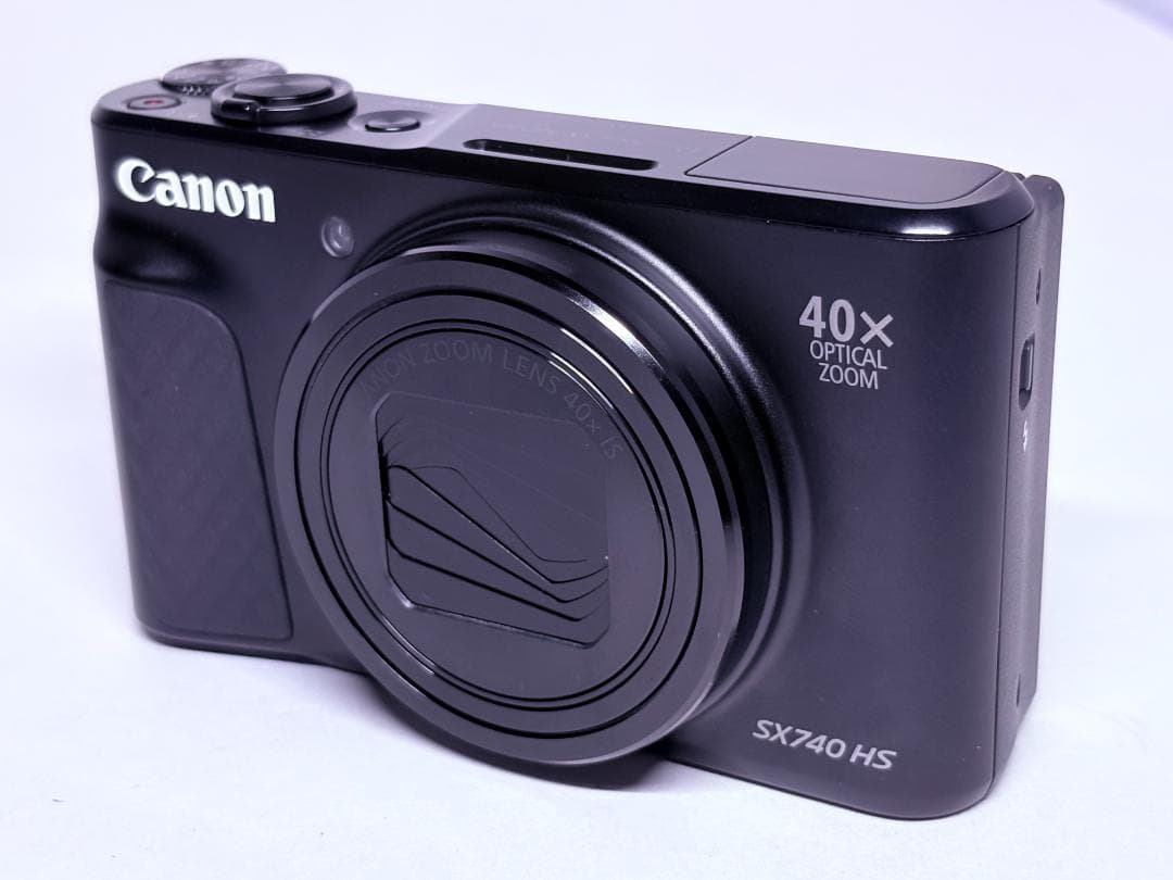 元箱付き 極上品 キヤノン PowerShot SX740 HS ブラック