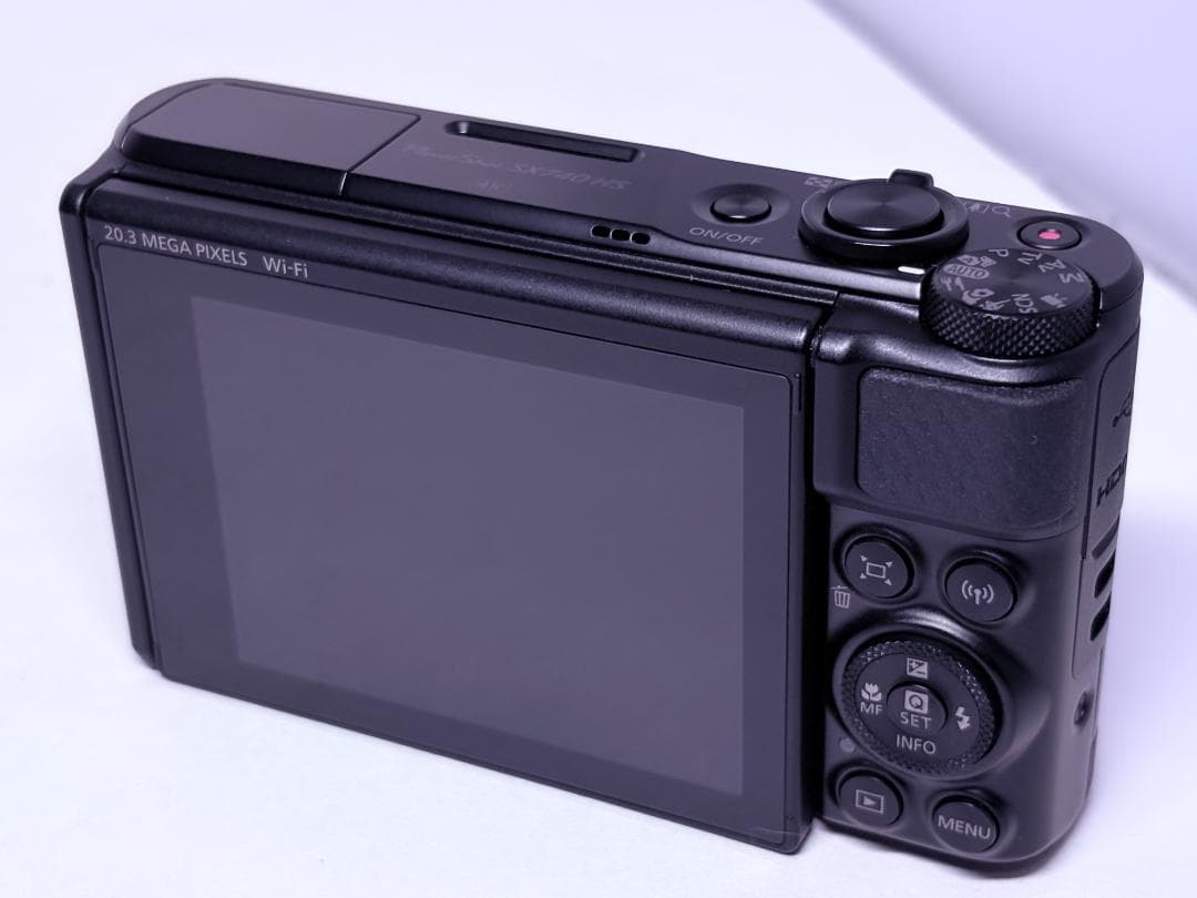 元箱付き 極上品 キヤノン PowerShot SX740 HS ブラック