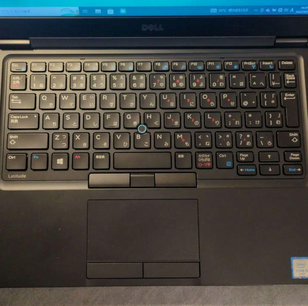 【良品】DELL latitude 5480 i5第8世代　メモリ8GB