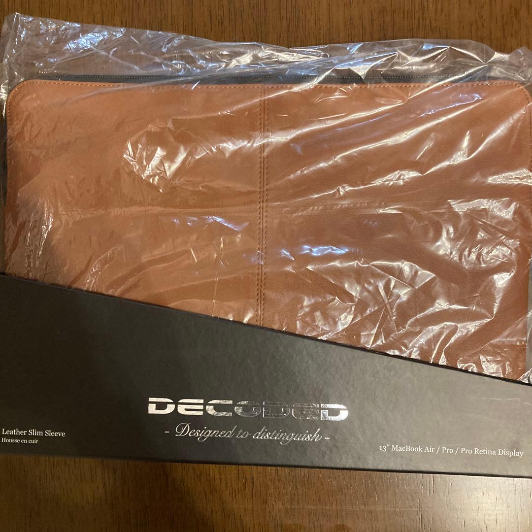 新品未使用　DECODED ノートパソコンケース Macbook 13インチ