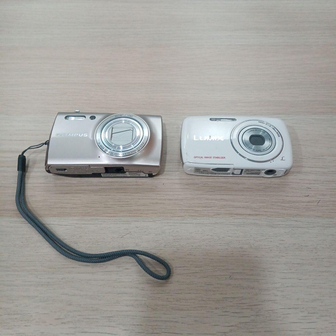 亘*様 OLYMPUS & LUMIX デジタルカメラ 2台セットジャンク