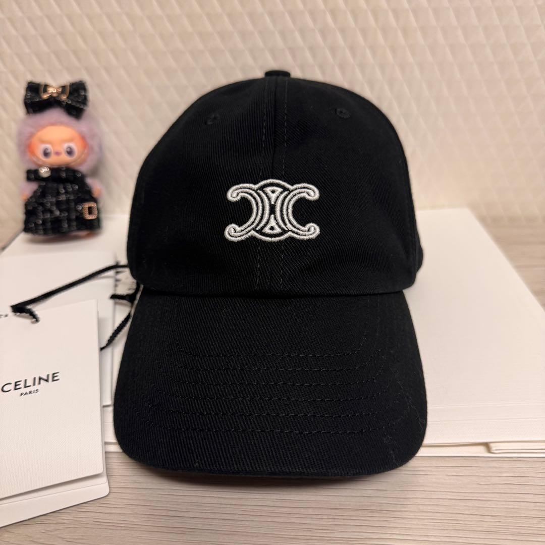 【新作】 ★CELINE★CAP★新品未使用★正規品★ Ｌsize★ブラック★