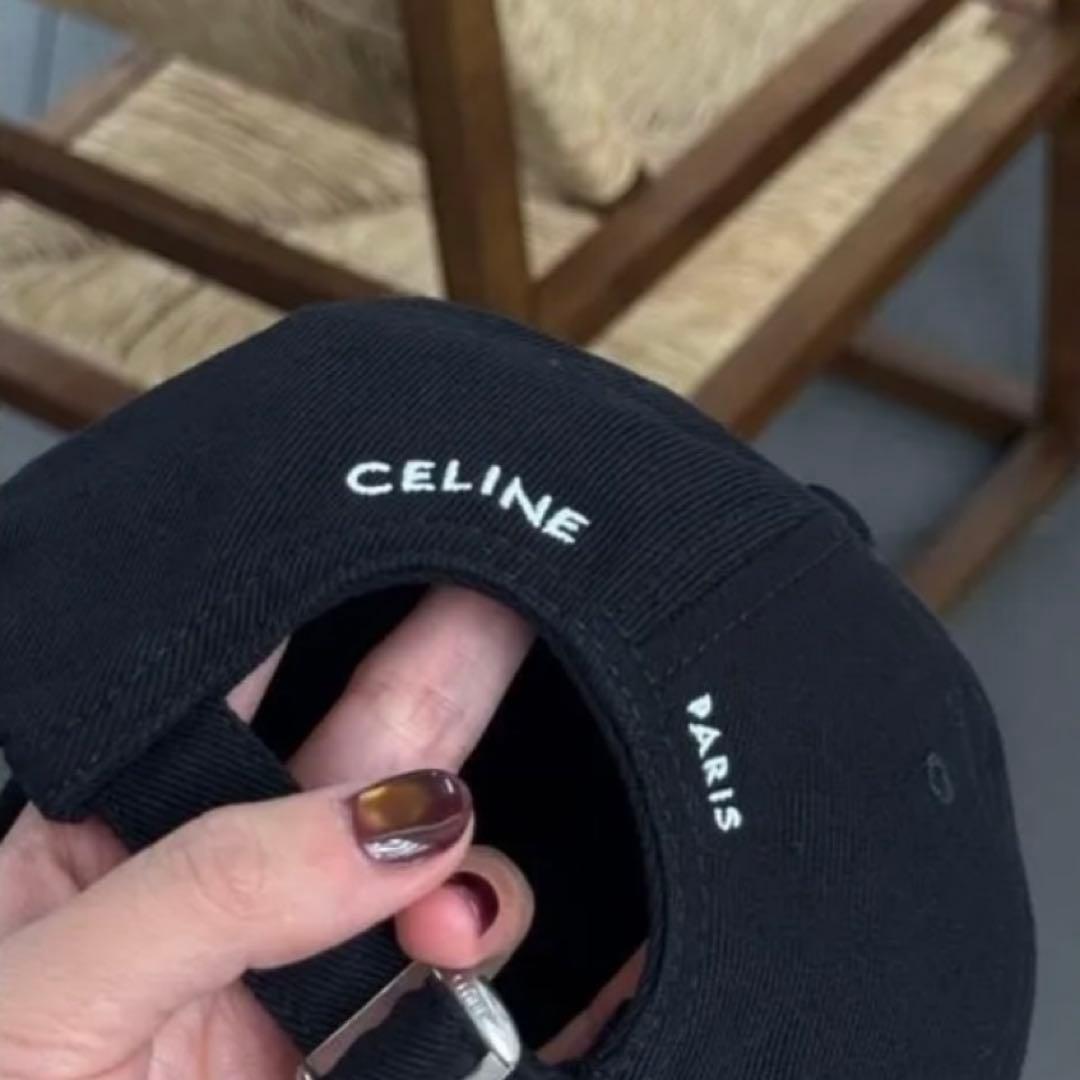 【新作】 ★CELINE★CAP★新品未使用★正規品★ Ｌsize★ブラック★