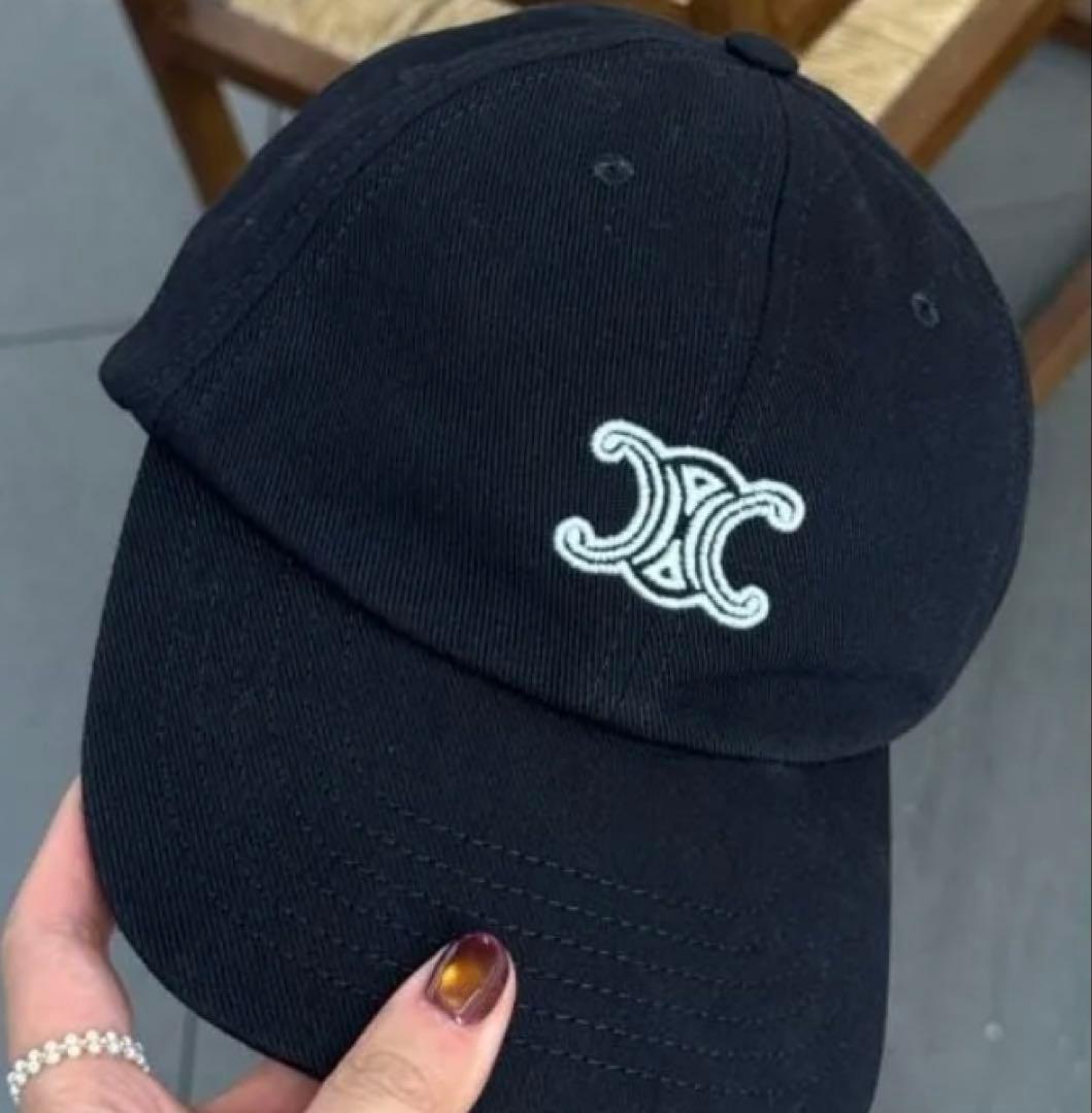 【新作】 ★CELINE★CAP★新品未使用★正規品★ Ｌsize★ブラック★