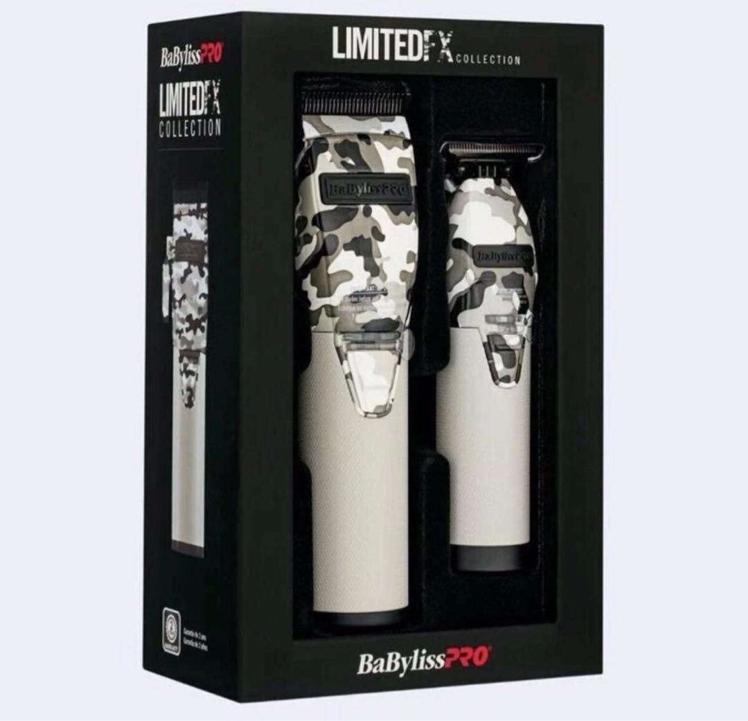 BaByliss Pro Limited FX　グレーカモメタル　バリカン　レア