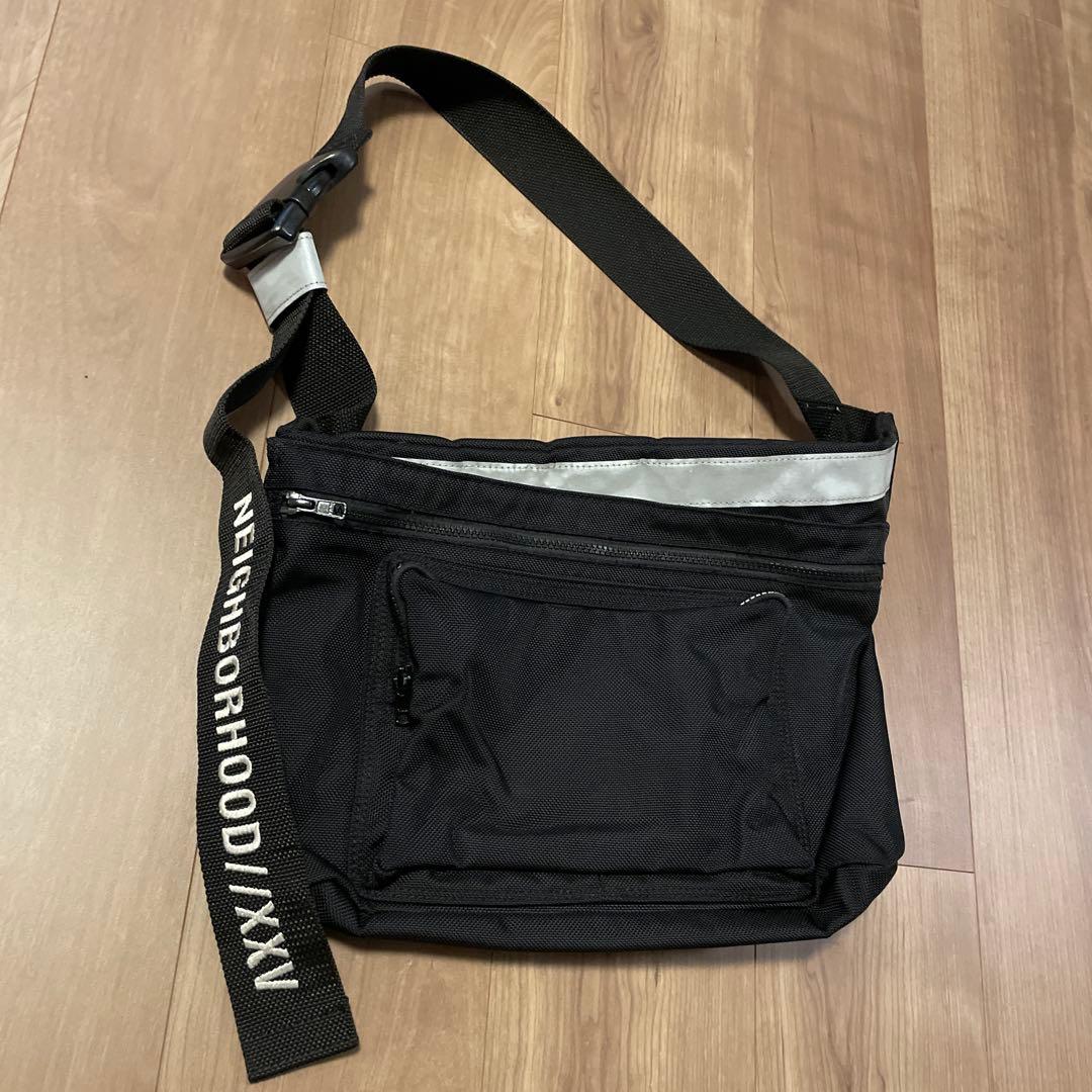 NEIGHBORHOOD メッセンジャーバッグ ロゴ刺繍