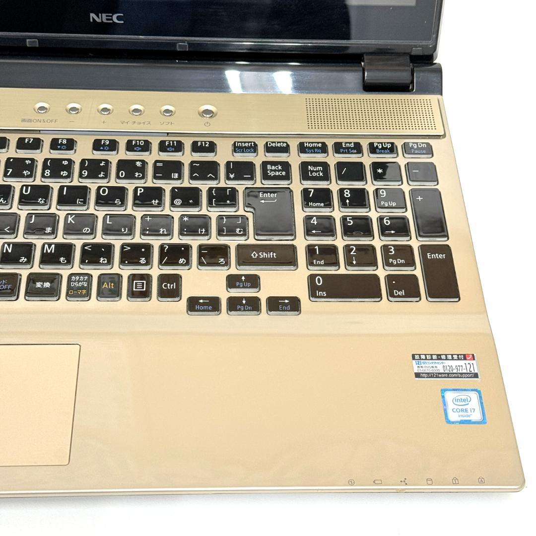 NEC/SSD/corei7/Windows11/ノートパソコン/訳あり品