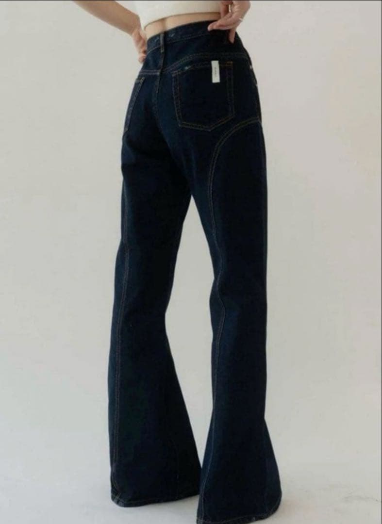 パンツ Knuth Marf bell bottom denim pants