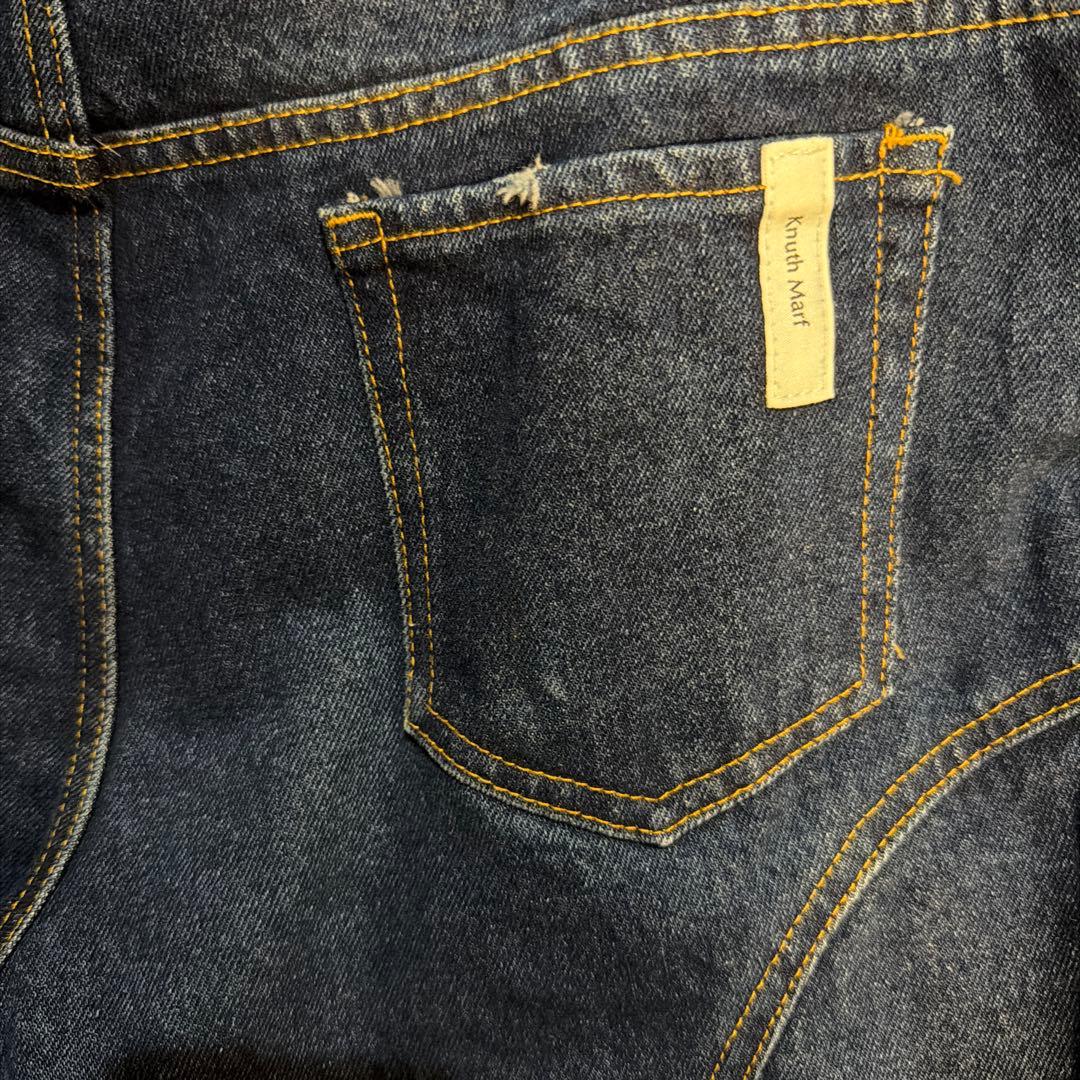 パンツ Knuth Marf bell bottom denim pants