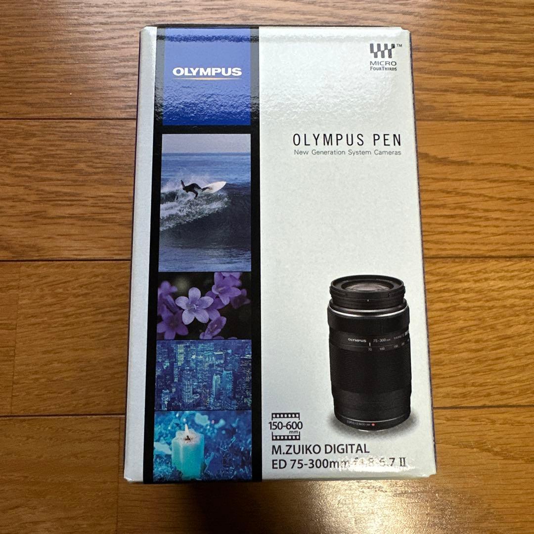 OLYMPUS PEN ED-75 300mm レンズフードおまけ付き