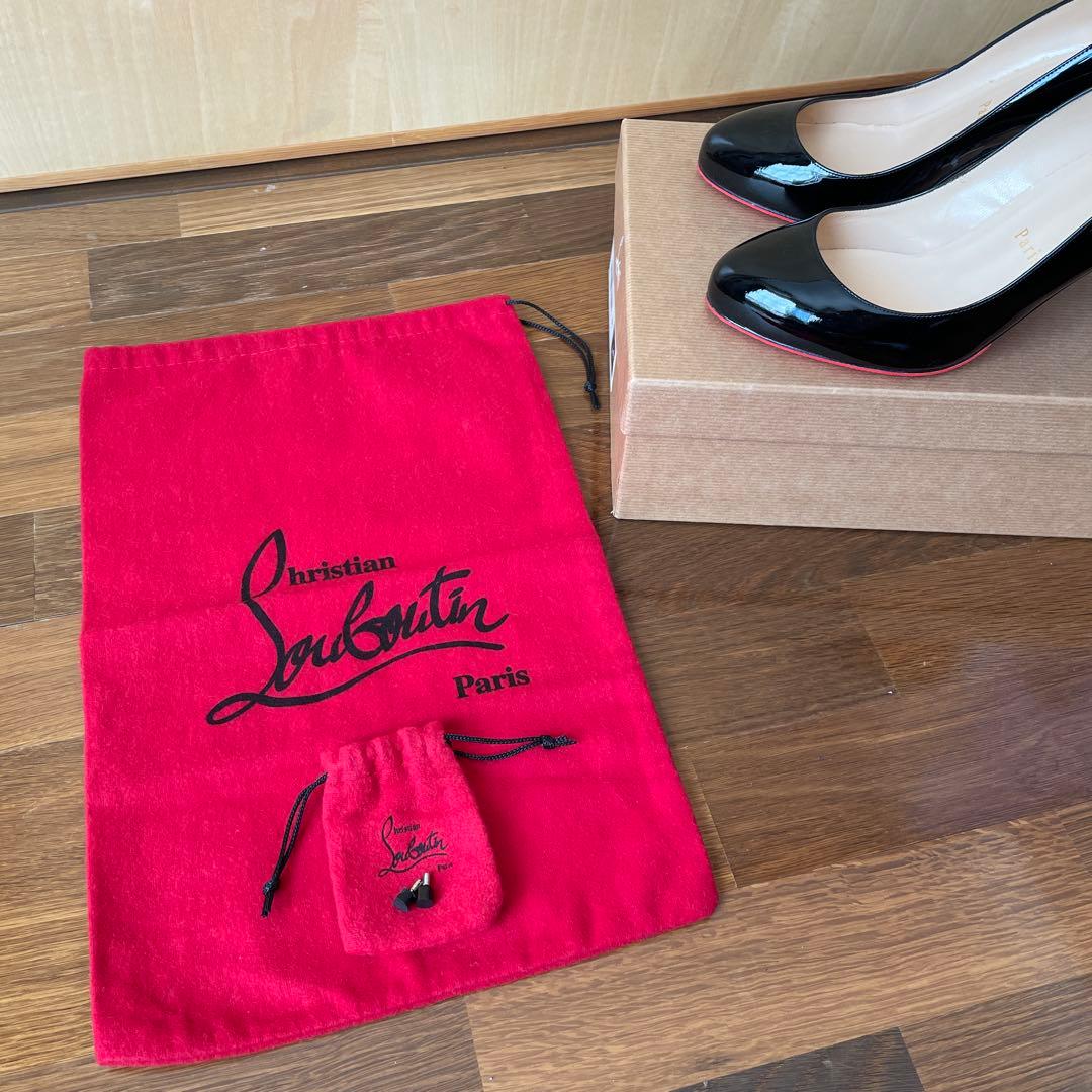 Christian Louboutin ハイヒール パンプス 黒 37