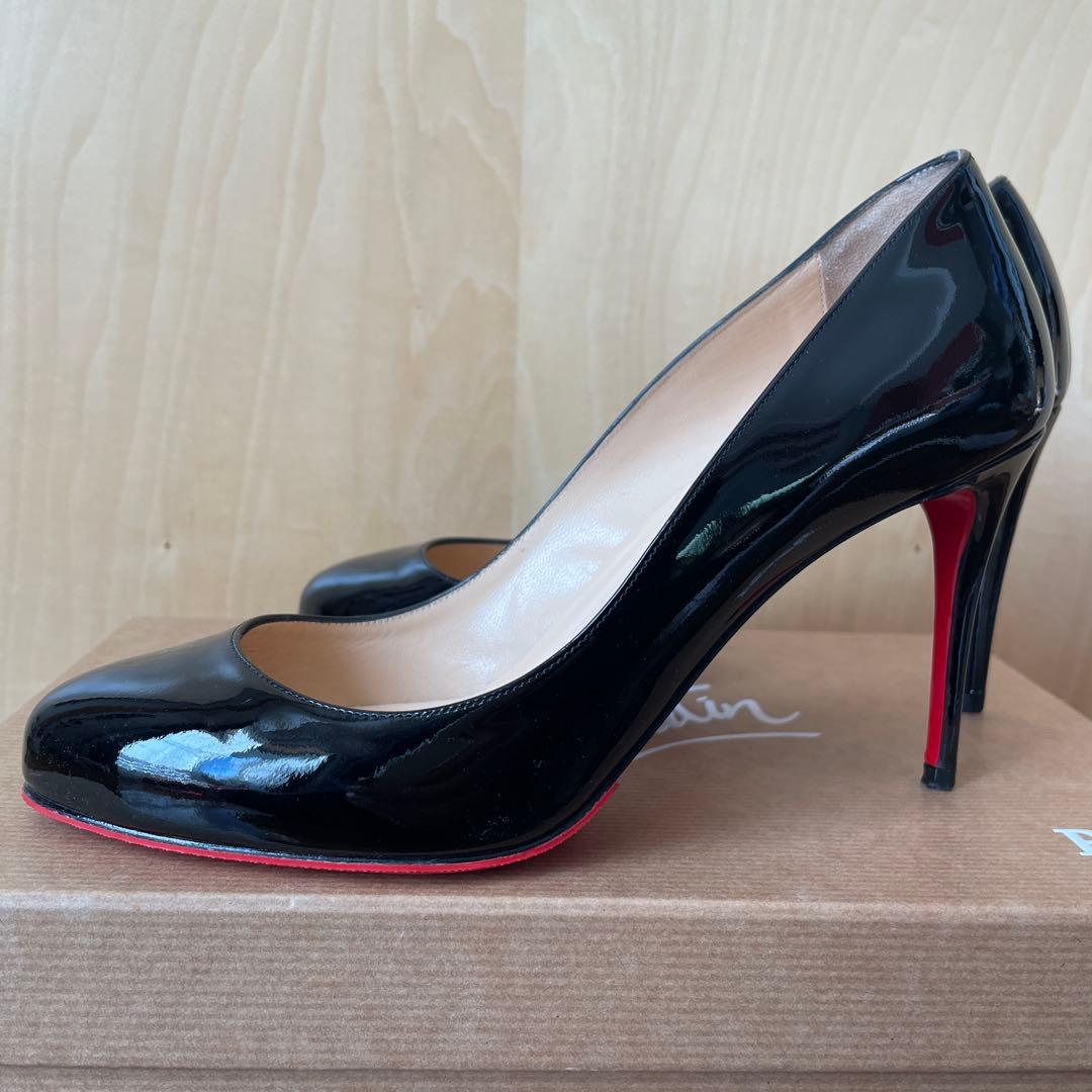 Christian Louboutin ハイヒール パンプス 黒 37