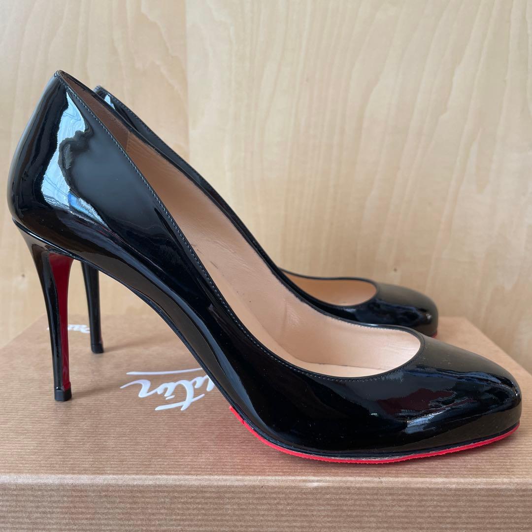 Christian Louboutin ハイヒール パンプス 黒 37
