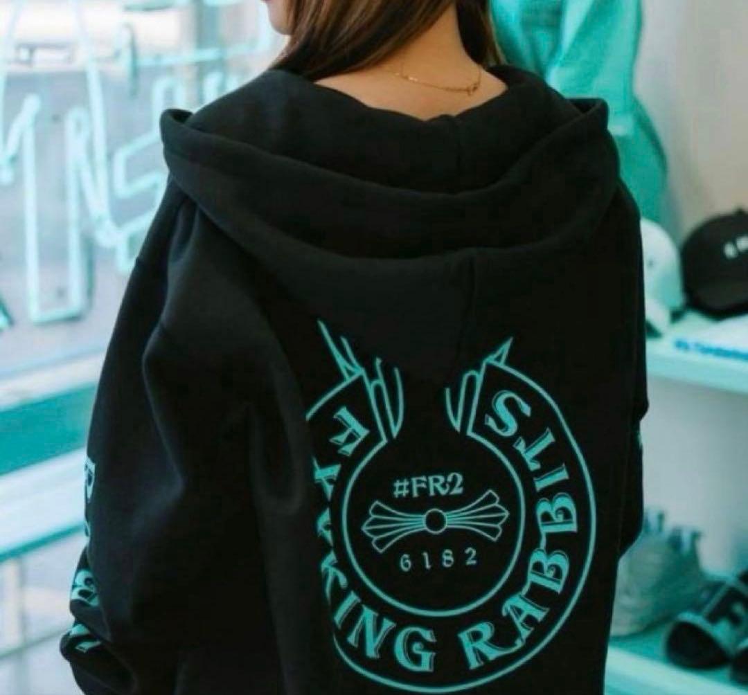 FR2 月桃 ジップアップパーカー クロム柄 M 即完売品