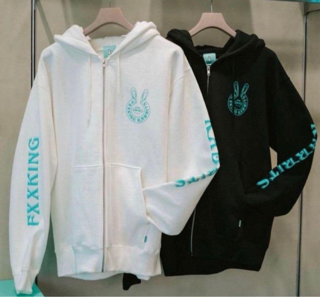 FR2 月桃 ジップアップパーカー クロム柄 M 即完売品