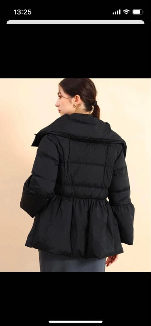 最終値下げ！新品未使用！フェンネル　ペプラムダウン