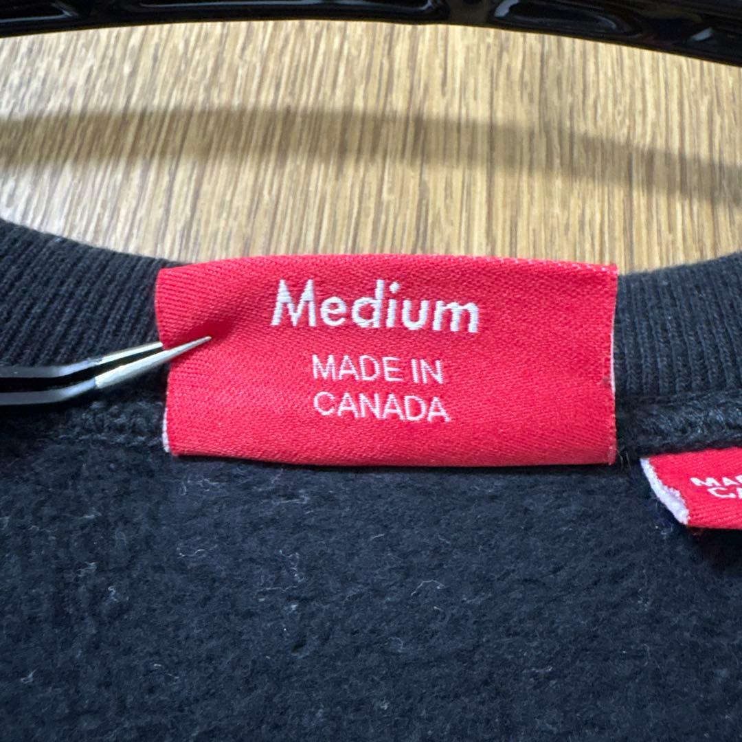 M Supreme Box logo ブラック スウェット トレーナー