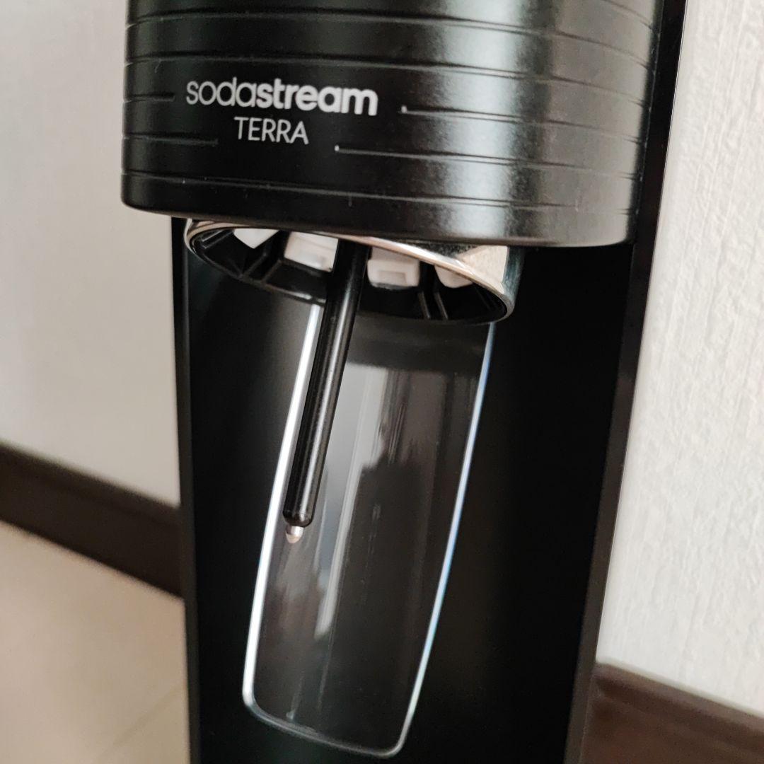 sodastream TERRA ブラック 炭酸水メーカー