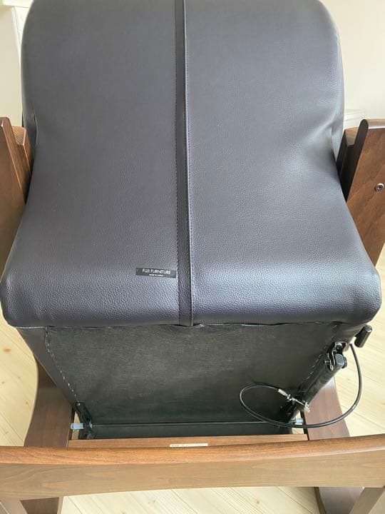 冨士ファニチア 本革 リクライニングソファ レザー ※オットマン別売